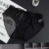 Nova Roupa Íntima Sexy de Renda com Mesh Levemente Transparente de Cor Pura para Mulheres Cintura Média Renda Pura Luxúria Calcinhas de Algodão Puro para Mulheres