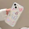 Capa Borboleta Colorida Adequada para iPhone 17 Pro Max, Capa de Telefone Fosca Apple 17, 16/15 Anti-Queda, 17 Pro Dropshipping
