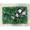 Paredes de Plantas Simuladas, Céspedes Artificiales, Decoraciones de Paredes Verdes con Plantas, Paredes de Fondo, Flores Artificiales, Césped Verde de Plástico Artificial al por Mayor