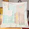 Bufanda de Seda Estilo Nuevo 90cm Cuadrada para Mujer, Hecha a Mano Taiwán Estampada Seda de Sarga de Alta Calidad, Pañuelo de Cabeza de Moda, Chal, Bufanda Estilo Francés
