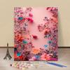 Pintura a Óleo Digital DIY Feito à Mão Preenchimento Pintura Digital Pintura de Parede Planta Flor Paisagem Pintura Decorativa Linda Fábrica Atacado