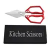 Tijeras de Cocina para Cortar Pollo, Pato, Pescado y Ganso; Tijeras Multifuncionales de Acero Inoxidable de Alta Resistencia para Huesos de Pollo; Tijeras Grandes para Comida de Barbacoa