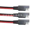 Cable de Alimentación Fotovoltaica de Enchufe de Célula Solar Sae de una Sola Cabeza Cable de Conector de Bala Sae de Uso Rudo 14Awg