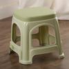Taburete de Plástico Engrosado Antideslizante para Hogar Sala de Estar Mesa de Comedor Taburete Alto Taburete de Goma Cocida Taburete para Cambiar Zapatos Baño Taburete Cuadrado Xiaoshiai