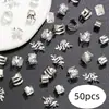 50 Piezas Anillo para Cabello Trenzado Sucio Hueco Exclusivo Transfronterizo para Amazon Hityin Temu Completamente Gestionado Shein Europa y América