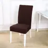 Funda de Silla Universal de una Pieza Simple Personalizada Funda de Taburete Tela Elástica Funda de Silla de Comedor Funda de Respaldo de Silla de Hotel