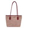 Bolsa Tote Grande e Elegante para Mulheres Outono/Inverno 2025 Nova Tendência Retro Bolsa de Ombro Simples Casual Bolsa para Roupas de Trabalho