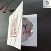 Vertedor de vino profesional vino extranjero vino espumoso promoción de marca tarjeta de papel grado alimenticio pieza redonda de drenaje logo imprimible