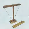Juego de Lanzamiento de Anillos lanzando música lanzando Juego de Anillos de escritorio de madera juguete de batalla transfronterizo nuevo gancho Anillo