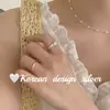 Anillo de diseño nicho de alta gama inspirado en el estilo coreano ins, plata de ley S925, anillo de perla ovalada suave y elegante, versátil