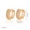 Jóias da Moda Novo Design Variedade Ouro Brincos de Zircônia Femininos Jóias Brincos de Zircônio Femininos Brincos