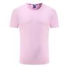 Camisetas Personalizadas de Cuello Redondo para Ropa de Trabajo en Equipo con Logo Bordado, Camisetas Promocionales, Camisetas Culturales, Manga Corta, Algodón Puro, Manga Corta de Algodón Puro