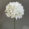 Flores Artificiais Brancas para Decoração de Casamento, Flores de Seda, Ornamentos de Flores Artificiais, Arte Floral Seca, Materiais de Rosa, Arranjo de Flores para Corredor, Arranjo de Parede e Chão