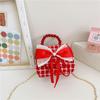Bolso de Mano Princesa Estilo Coreano Bolso Cruzado de Cadena para Niña Pequeña a la Moda 2025 Nuevo Monedero Mini para Bebé Niña