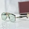 Gafas de Sol Sin Marco Hechas a Mano Estilo Japonés Alta Transfronterizas Material de Fibra de Acetato Jm Montura Aviador para Resort Gafas de Sol Hip-Hop