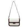 Bolsos de Mujer para Comercio Exterior Transfronterizo, Bolsos de Hombro Cruzado Retro de Color Contrastante para Mujer, Modernos y Versátiles, Bolsos Cuadrados Pequeños de Nicho de Alta Calidad
