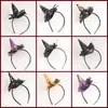 2023 Amazon transfronteiriça nova tiara de Halloween tiara do Festival dos Fantasmas infantil suprimentos de decoração de festa adereços de foto