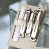 Set de Cortaúñas, Tijeras para Uñas, Cortaúñas, Herramientas de Manicura para el Hogar, Limpiaorejas, Tijeras, En Stock, Set de Cuatro Piezas, Exclusivamente para Ventas Transfronterizas