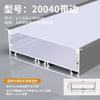 Lámpara con ranura para tarjetas lámpara lineal ranura de aluminio lámpara de línea led lámpara de tira empotrada sin lámpara lineal principal ranura para lámpara de perfil de aluminio