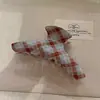 Pinza de tiburón extragrande con un toque de alta gama, pinza para el cabello exquisita y robusta para la parte posterior de la cabeza, adecuada para cabello grueso