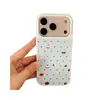 Funda de pastel de estrellas para pantalla completa adecuada para Apple 17 Pro Max, iPhone 18, 15, 16, anticaída, diseño simple para niñas