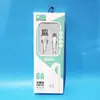 5A Adecuado para iOS Huawei Android Cable de Datos Trenzado Teléfono Móvil 1.2m Tipo-C Carga Envío Gratis Silicona Líquida