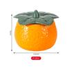 Maceta de Plástico Imitación Cerámica Grand Gedali Forma Naranja Maceta Naranja Adornos de Decoración Festiva Sala de Estar Jarrón Pequeño