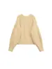 2025 Suéter Holgado de Diseño para Mujer Nicho Color Sólido Elegante Estilo Europeo y Americano Cuello Tejido Exportación Transfronteriza Otoño