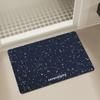 Alfombrilla Absorbente Especial para Baño, Alfombrilla Suave de Lodo Diatomeas de Alta Gama para Puerta de Baño/Inodoro, Antideslizante, Resistente a Manchas