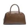 Bolso Boston de nicho estilo coreano bolso de mano vintage de cuero genuino para mujer bolso de hombro bandolera de piel de vaca para mujer