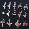 Nueva Joyería para Funda de Teléfono Móvil DIY Resina Niña Bailarina Accesorios de Belleza para Teléfono Móvil Material de Duende Diamante
