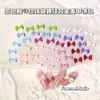 Acessórios de Nail Art de Liga de Zinco Coloridos com Pérolas Dopamina Borboleta Colorida Laço Colorido Macaron Tridimensional Venda Quente Transfronteiriça
