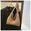 Bolso de Ganchillo para Mujer Bolso de Mano de Verano para Playa Estético Ligero Duradero Fiesta Compras Citas Bolsita Hippie Bolso Tejido
