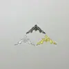 Pegatinas Metálicas para Esquinas, Parches Triangulares, Material para Alivio del Dolor, Protectores de Esquina Transparentes Decorativos y Embellecedores, Accesorios para Bares, Protectores de Esquina de Material