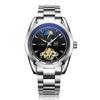 Reloj mecánico automático Tourbillon para hombre, reloj de negocios para estudiantes, resistente al agua, reloj de moda, reloj de puesto.