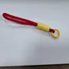 Cordão Minimalista Criativo para Celular Porta-Cartão de Boneca Chaveiro de Passagem de Embarque para Mochila Pingente de Corda Trançada Colorida