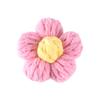 Broche feito à mão em malha Puff Flower Hyun Estilo elegante Acessórios de renda Gancho de mão Tecido Flor Acessórios de roupas Acessórios