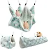 Bolsa de miel musaraña hamaca de doble capa visón cobaya mascota pequeña hamaca de doble capa túnel para mascotas pequeñas hámster nido colgante