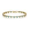 Mecanismo de Cierre Cadena Pulsera de Plata S925 Fila Única Circonita Diamante Artificial Pulsera Venta Directa de Fábrica