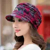 Gorro de cuello multifuncional y cálido con forro polar para mujer, de otoño e invierno, moderno, combinable y resistente al frío, con forma de luna y retorcido apilado.