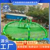 Pista de obstáculos inflable directa de fábrica pista de bolas yo-wave pista de carreras inflable interior una generación de pelo