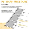 Marco de Escalada para Perros de Madera, Marco de Escalada para Mascotas del Hogar, Escalera de Escalada para Perros de Madera Maciza, Escalera Inclinada Plegable Suministros para Mascotas