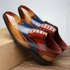 Amazon AliExpress Más Vendido Transfronterizo Estilo Británico Múltiples Estilos Formal de Negocios Punta Puntiaguda Zapatos de Hombre 36025