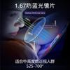 1.56/1.61/1.67/1.74 lente asférica anti-azul lente miopia lente de resina Shenzhen