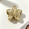 Pinza para el Cabello de Acrílico con Flor de Plumeria para Mujer, Accesorio para el Cabello de Alta Gama, Pinza de Tiburón, Pinza para el Cabello de Verano Transfronteriza para Media Coleta