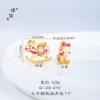 Loja de ouro com acessórios de ouro diy Macaron cor pingente de cavalo de balanço cor trotando anel colar clavícula cadeia