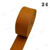 Correa de Cinta de Algodón Lisa Negra y Blanca de 38 mm de Ancho para Bolsos, Correas de Yoga, Cinturones de Lona, Estilo Simple