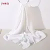 Pañuelo cuadrado mate 95, pañuelo cuadrado pequeño de seda sintética de un solo color, pañuelo de seda satinada liso para actuaciones, hecho a medida por el fabricante