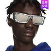 Nuevas gafas de sol deportivas Y2G transfronterizas 2023, gafas de sol de moda europeas y americanas, gafas de sol con un sentido de tecnología futurista simple.