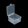 Caja Transparente de Plástico para Joyas, Cuentas, Almacenamiento con Tapa, Caja de Muestras, Tornillos, Caja Organizadora para Equipo de Pesca